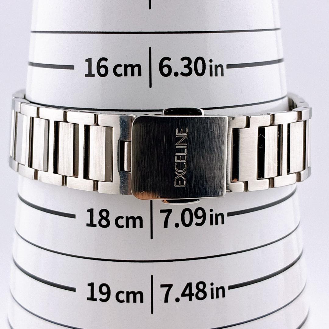 【美品/電池交換済】SEIKO　EXCELINE　腕時計　シェル　クォーツ
