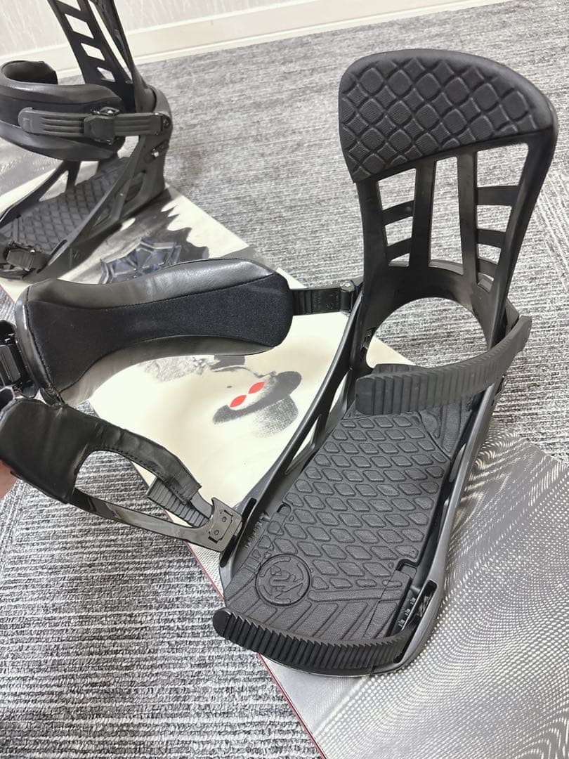 46超豪華❗️サロモン×K2 メンズスノーボードセット★スノボ150cm+ビン付