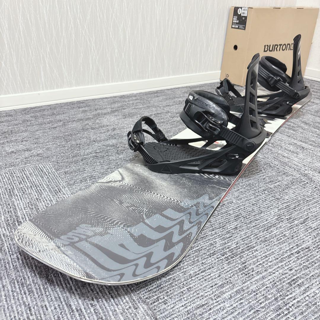 46超豪華❗️サロモン×K2 メンズスノーボードセット★スノボ150cm+ビン付