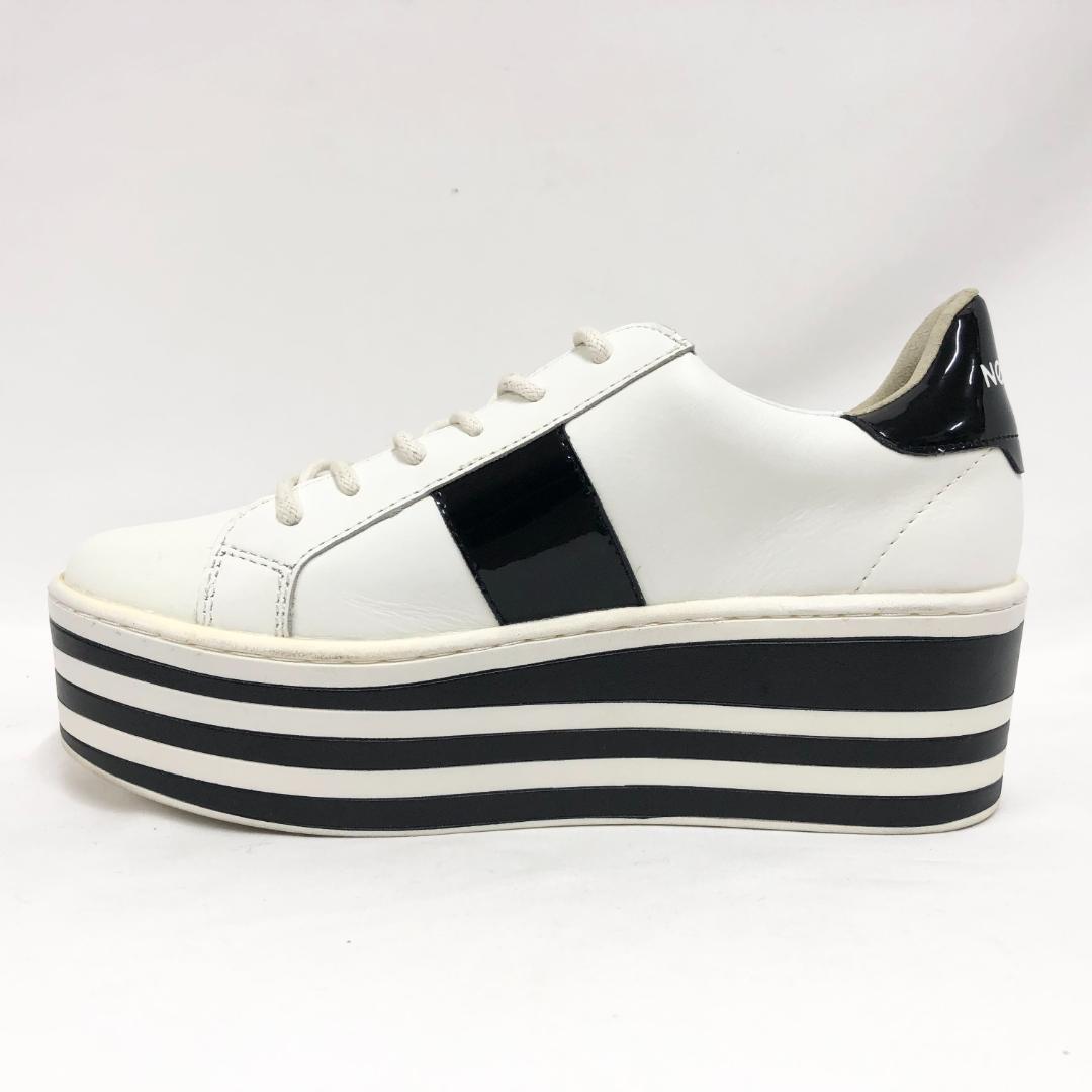 ○★訳有り新品未使用　NO NAME　BOOST　レザー　ホワイト　23.5cm