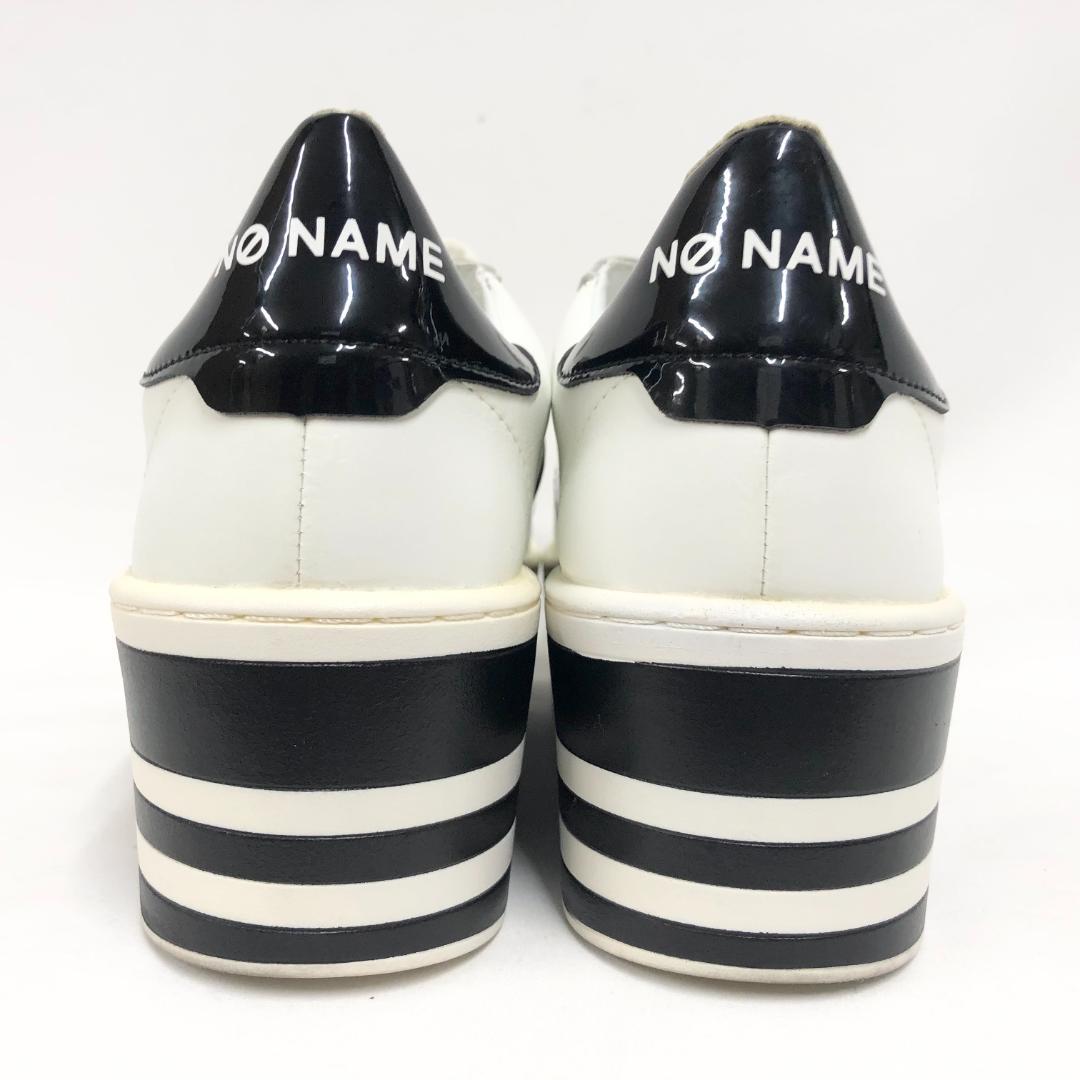 ○★訳有り新品未使用　NO NAME　BOOST　レザー　ホワイト　23.5cm