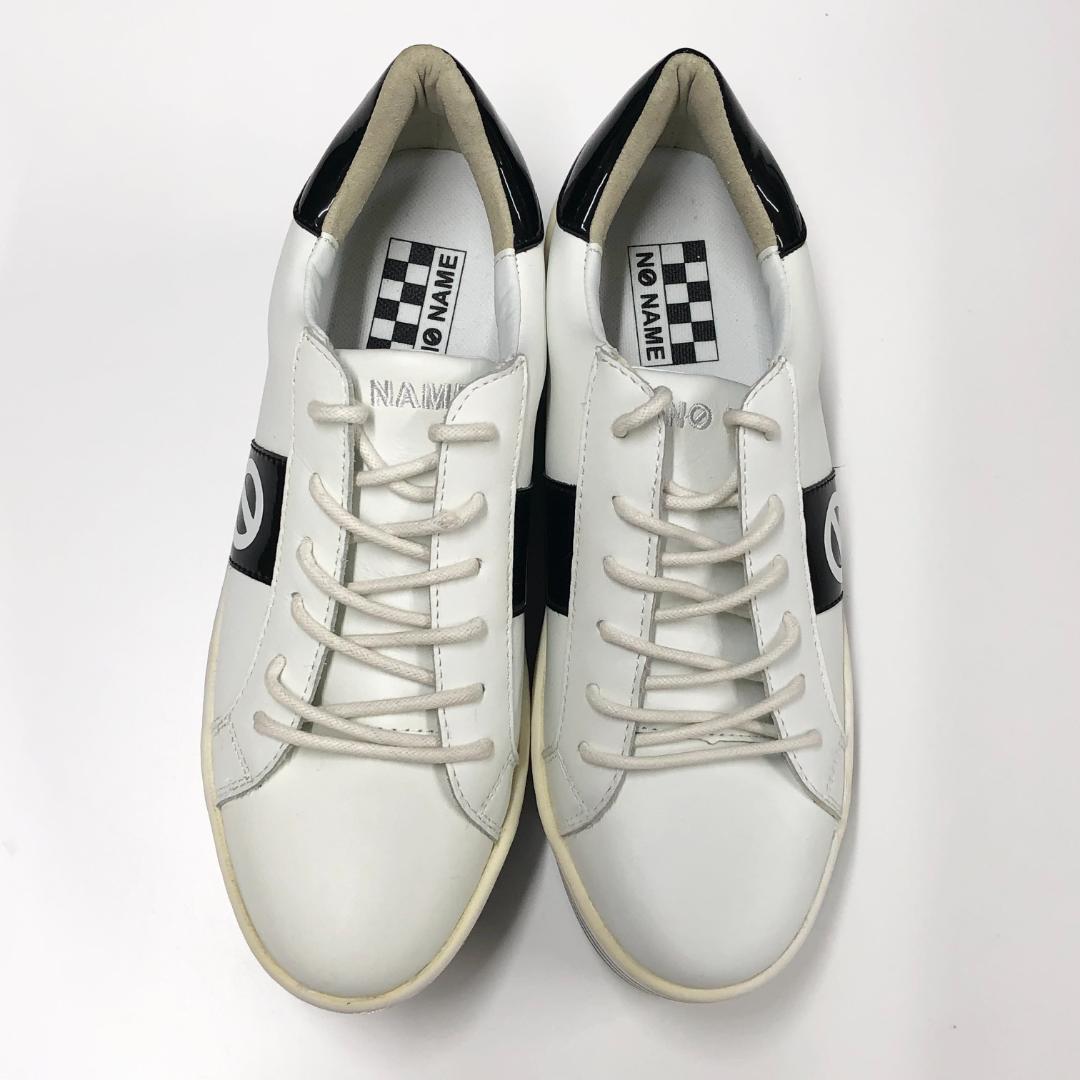 ○★訳有り新品未使用　NO NAME　BOOST　レザー　ホワイト　23.5cm