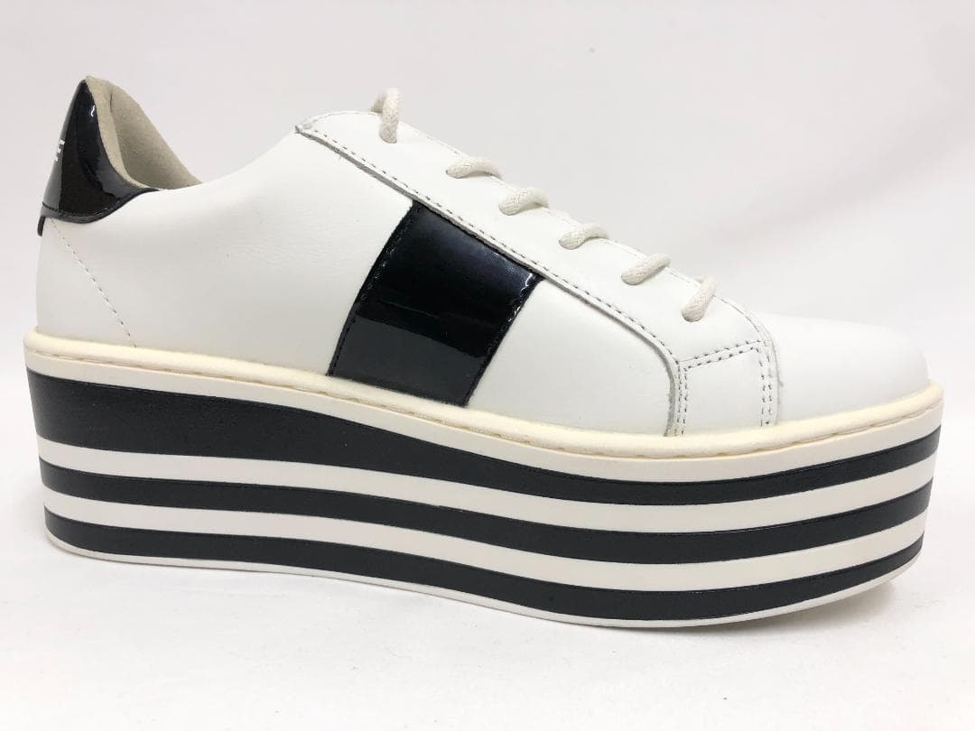 ○★訳有り新品未使用　NO NAME　BOOST　レザー　ホワイト　23.5cm