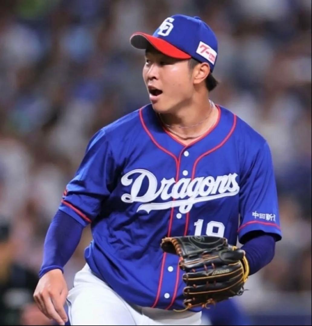 中日ドラゴンズ 高橋宏斗 HIROTO ファンクラブ FCユニフォーム Mサイズ