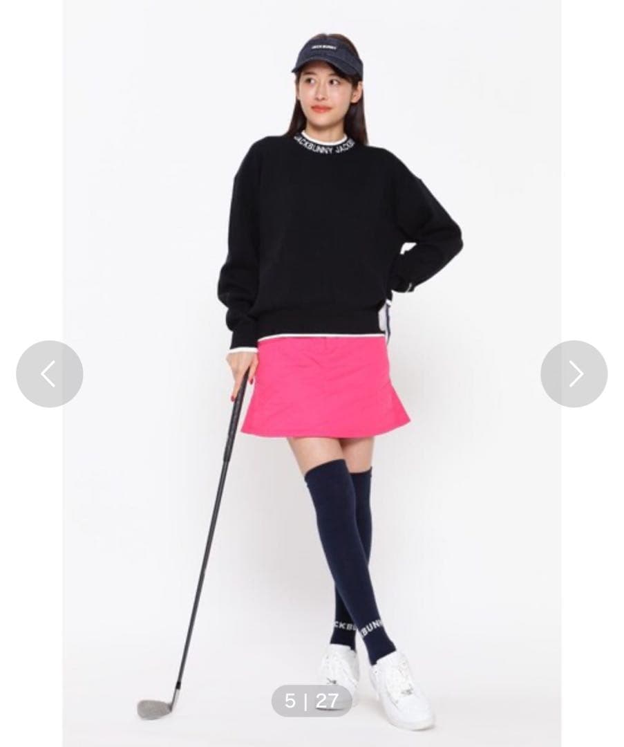 ★新品★Jack Bunny!!★ヨギボー モックネックニットプルオーバー★