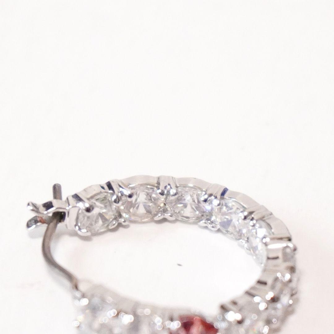 スワロフスキー LOVE ピアス