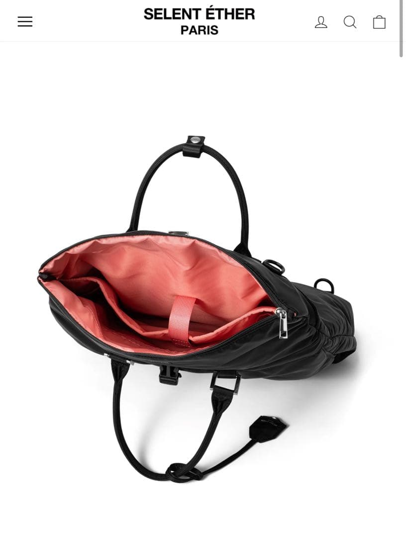 SELENT ETHER PARIS CARRY38 ブラック