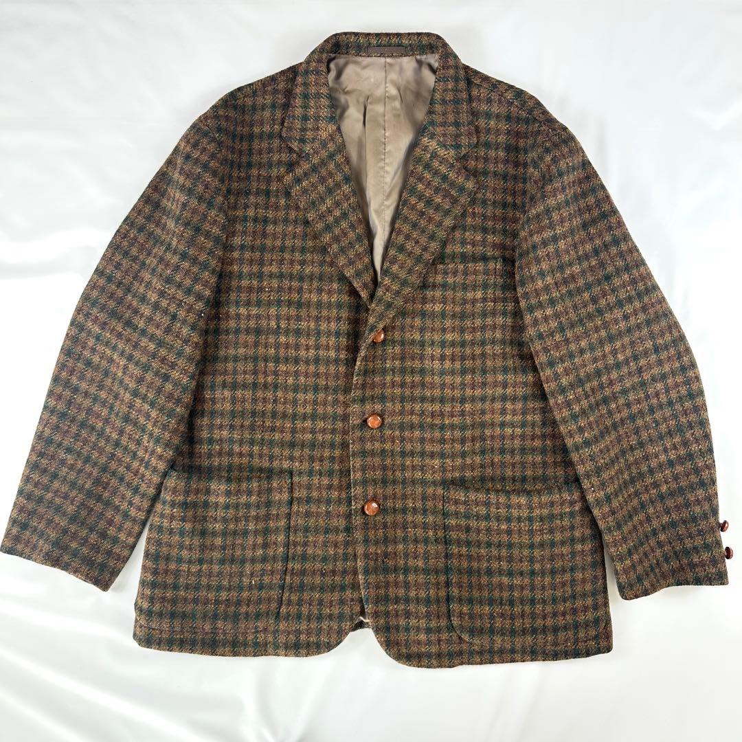 【専用】 BEAMS Harris Tweed テーラードジャケット 胡桃ボタン