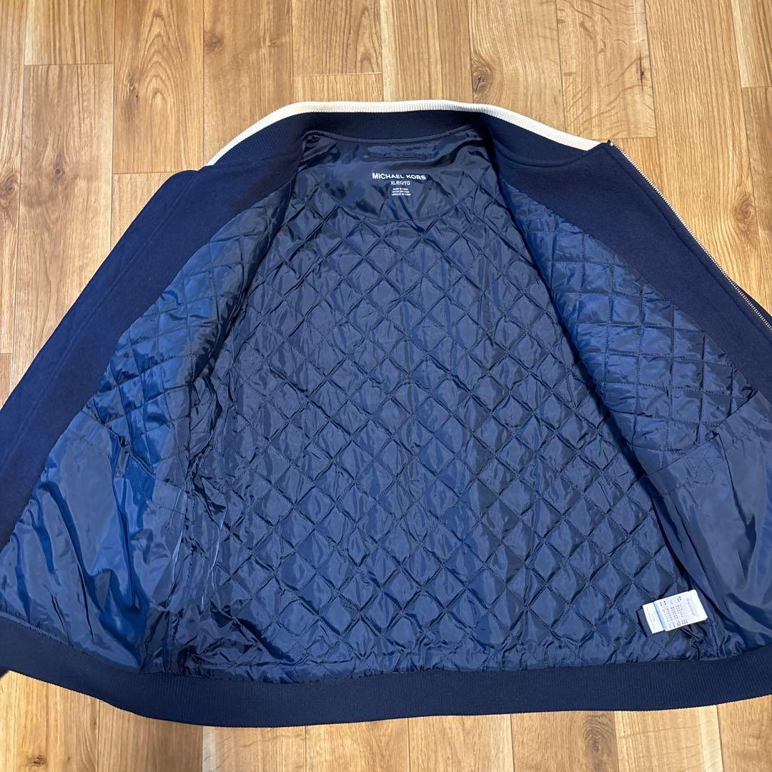MICHAEL KORS ネイビー ボンバージャケット　MA1