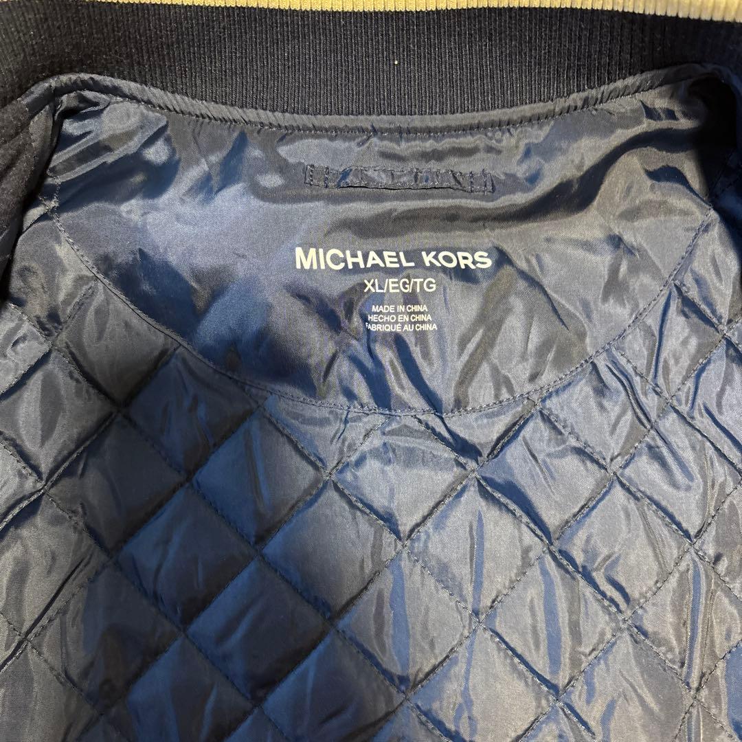 MICHAEL KORS ネイビー ボンバージャケット　MA1