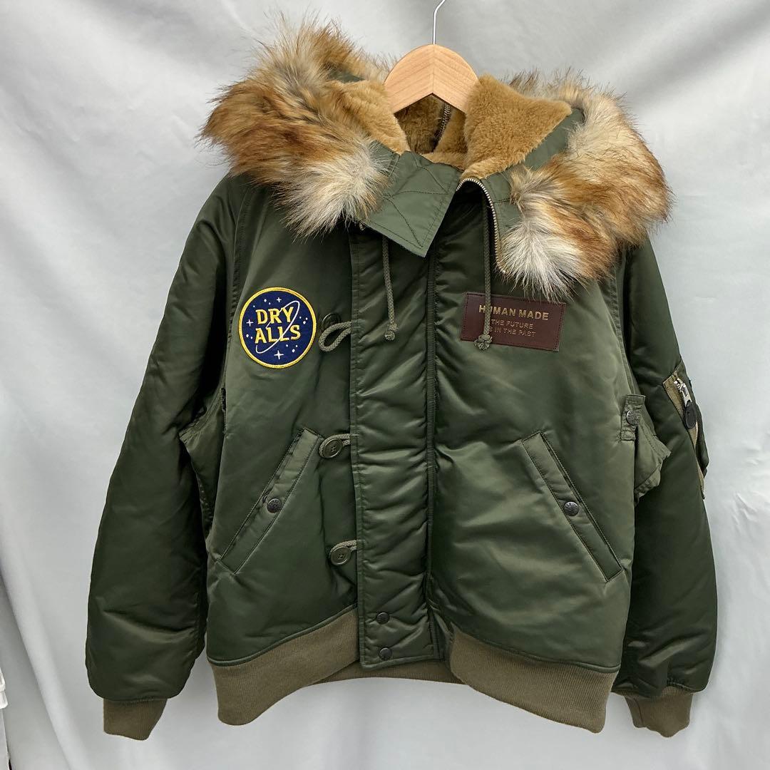 HUMAN MADE 2023A/W N2 FLIGHT JACKET ファー