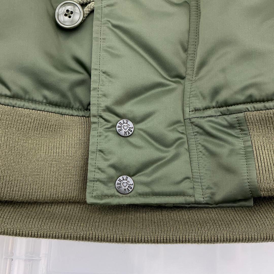 HUMAN MADE 2023A/W N2 FLIGHT JACKET ファー