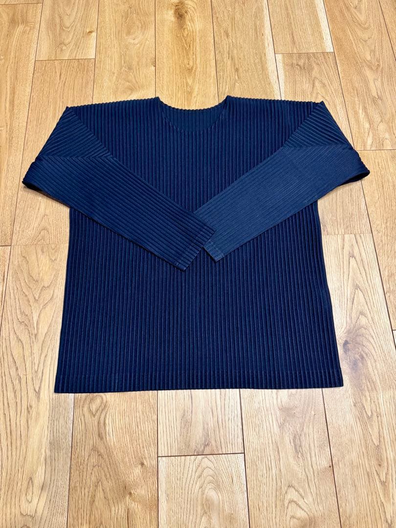 HOMME PLISSE ISSEY MIYAKE BASICS ネイビー