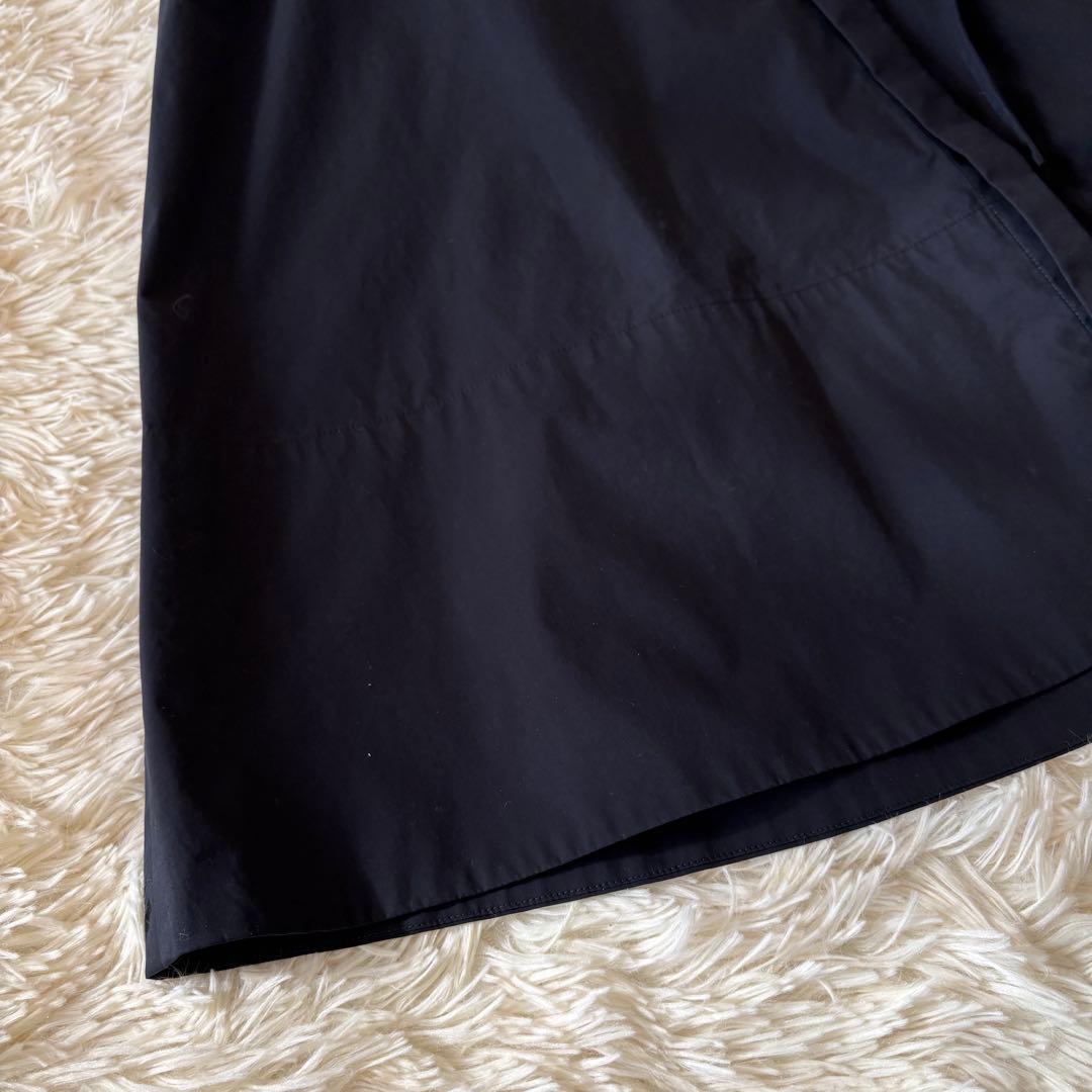 美品✨アドーア　コットンストレッチブロードワンピース　ビッグカラー　セーラー