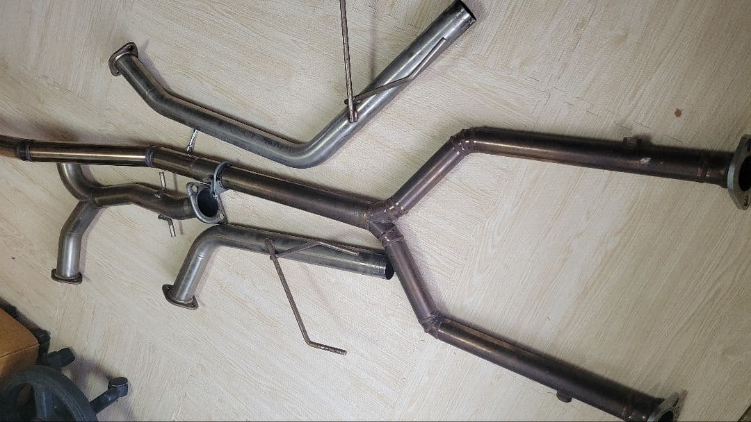 Y 18クラウン フルストレートマフラー