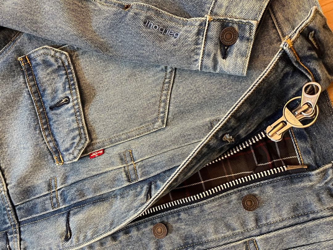 Levi's × Barbour Type Ⅱ Denim Jacketバブアー