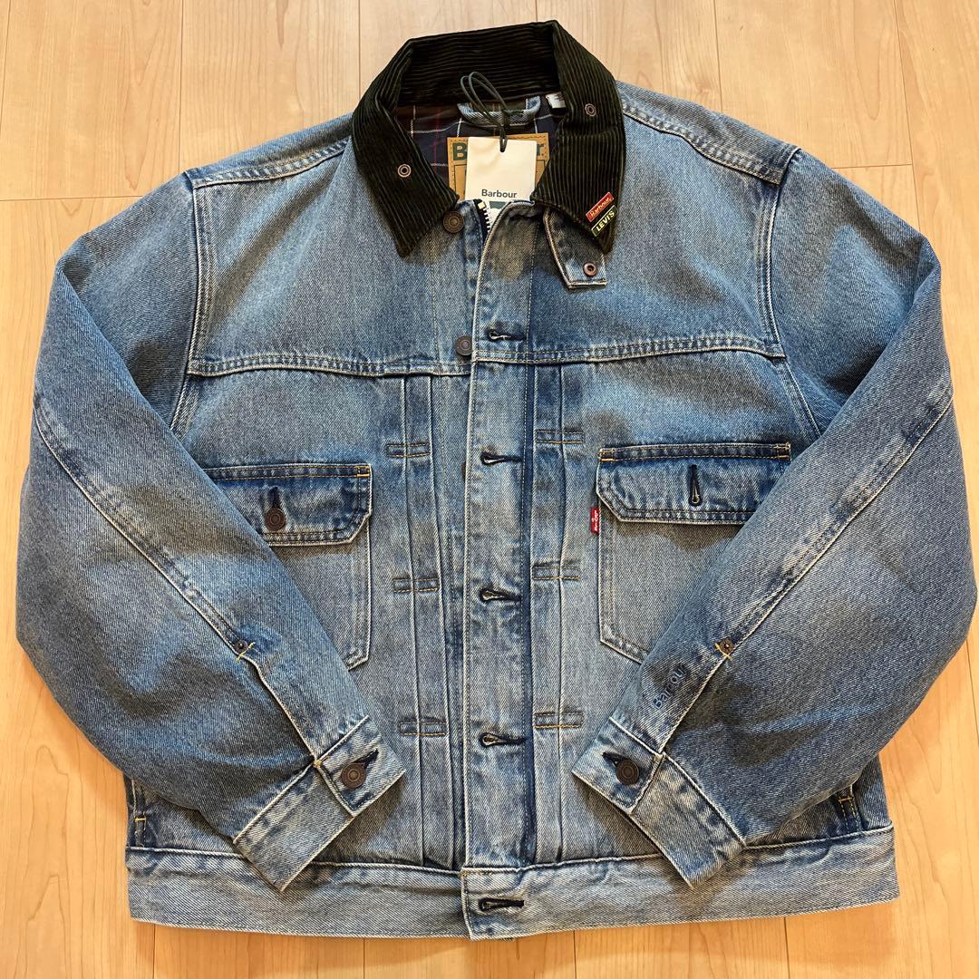 Levi's × Barbour Type Ⅱ Denim Jacketバブアー