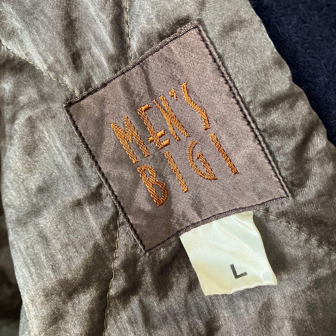 D*g様 【希少】80年代　MEN'S BIGI スタジャン ネイビー/グレー