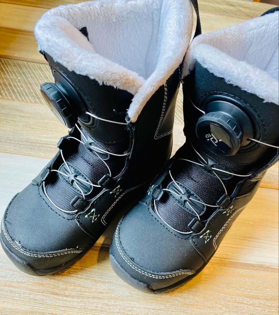 SPOON キッズ　スノーボード100cn 3点セット