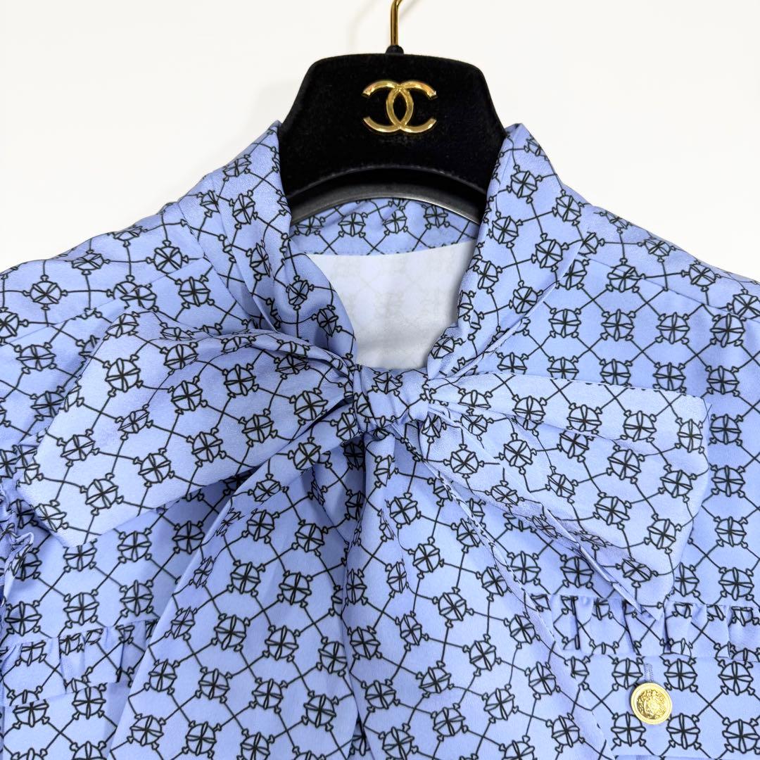 【極美品✨】ダイアグラム　キカチェックプリントドレス　38 2023年