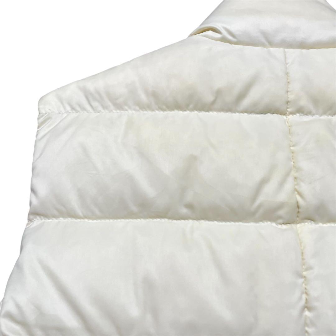 MONCLER モンクレール ダウンベスト サイズ1 クリーム ホワイト