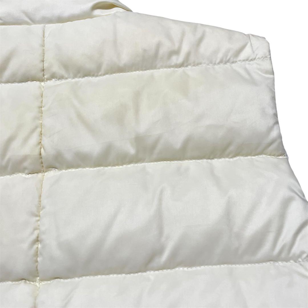 MONCLER モンクレール ダウンベスト サイズ1 クリーム ホワイト