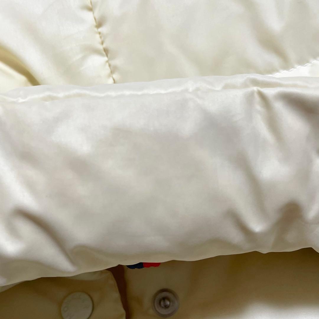 MONCLER モンクレール ダウンベスト サイズ1 クリーム ホワイト