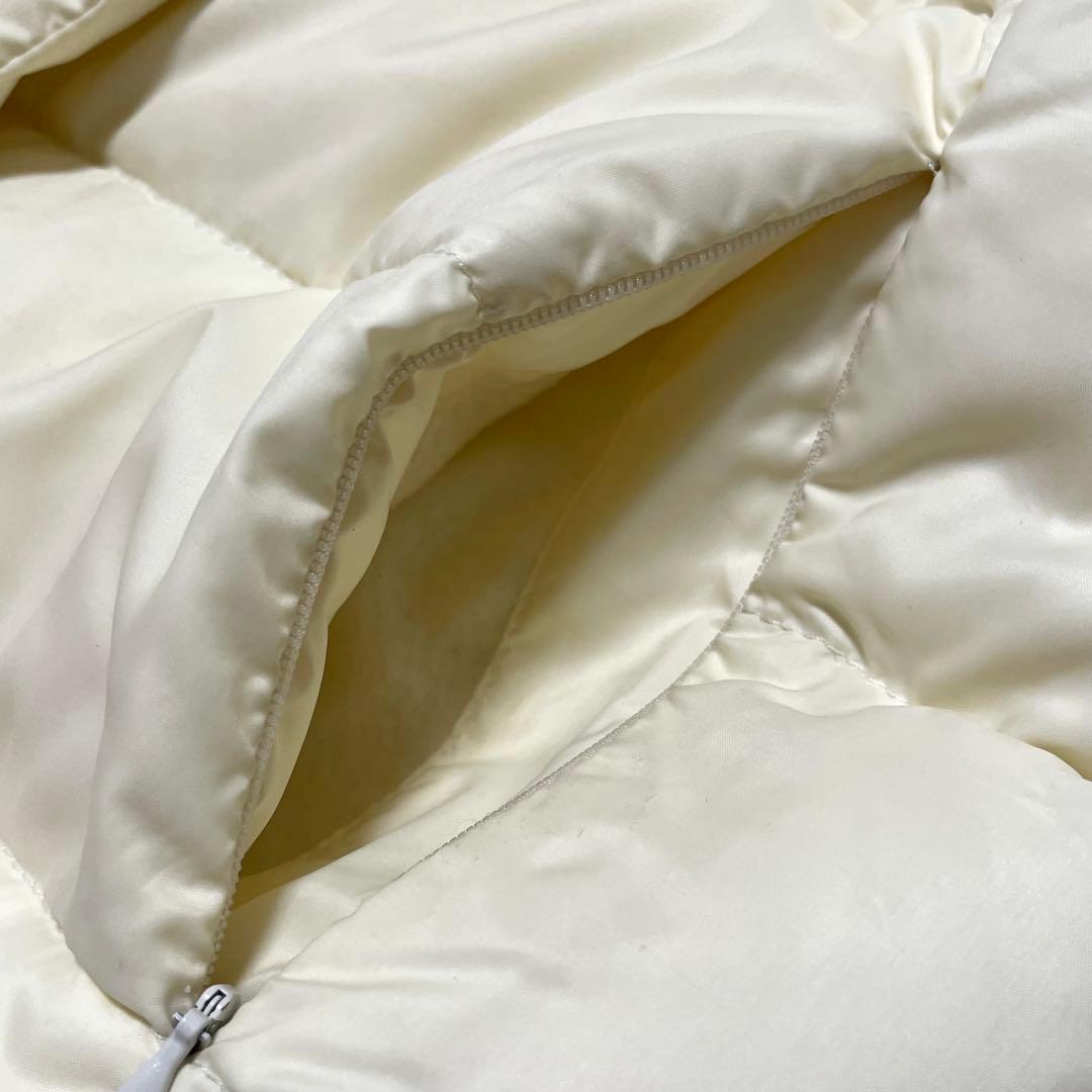 MONCLER モンクレール ダウンベスト サイズ1 クリーム ホワイト
