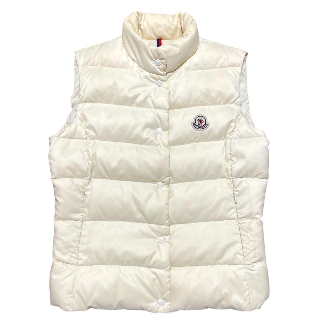MONCLER モンクレール ダウンベスト サイズ1 クリーム ホワイト