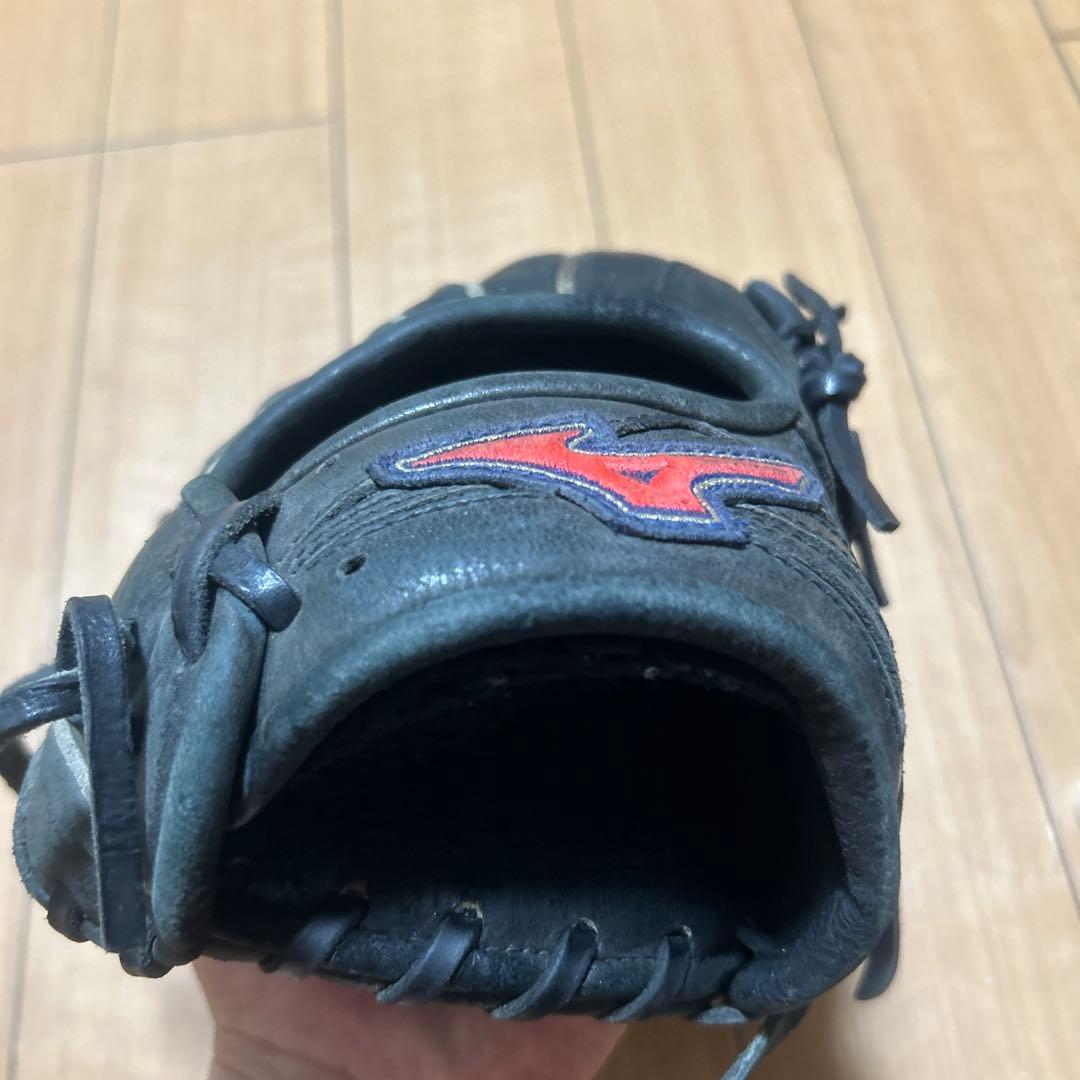 軟式野球グローブ赤黒MIZUNOグローブ3個セット