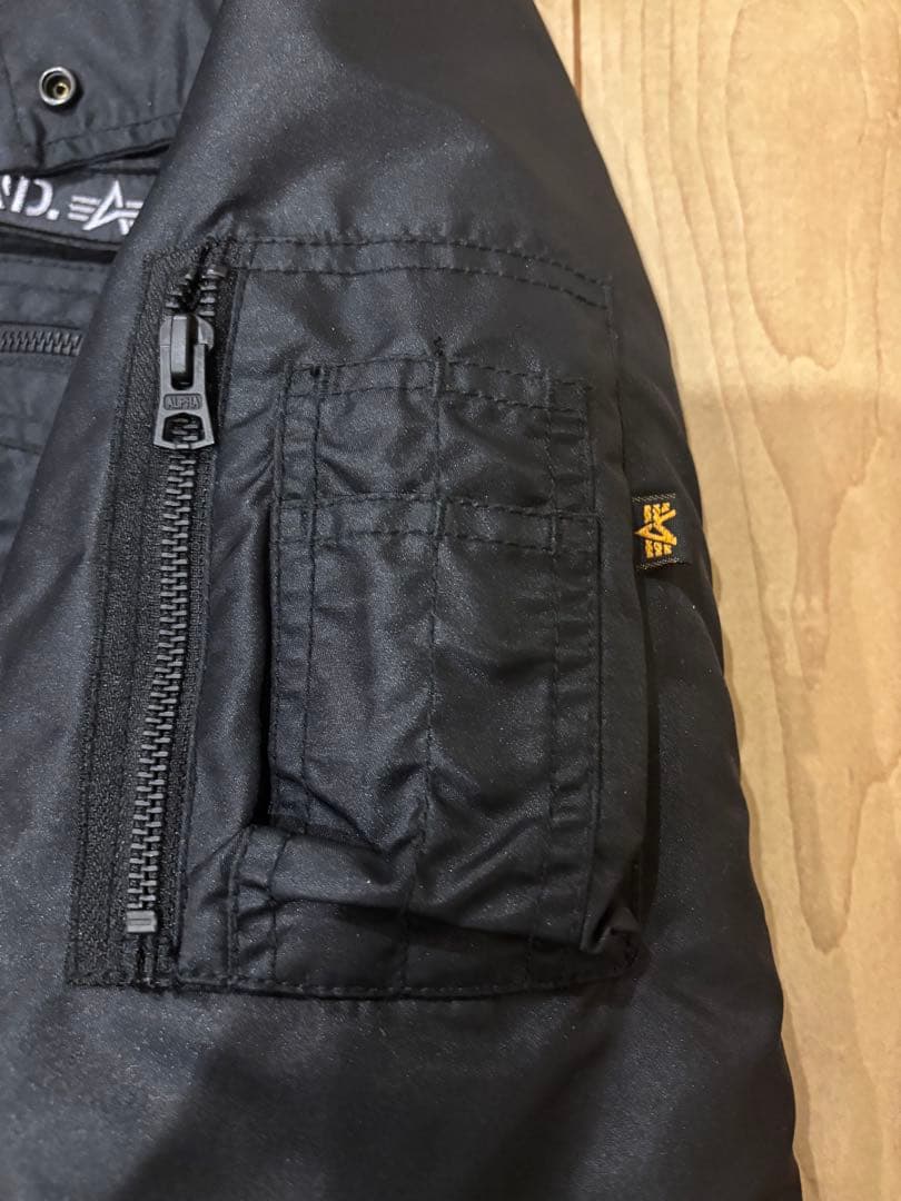 ヨ*ツ様 【美品】ALPHA INDUSTRIES ファー付フライトジャケット