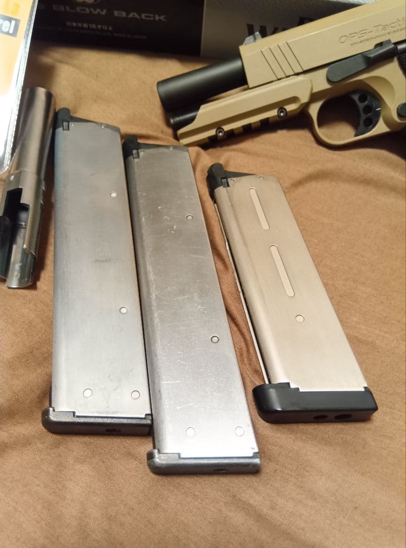 東京マルイ デザートウォーリアピストル ガスブローバック