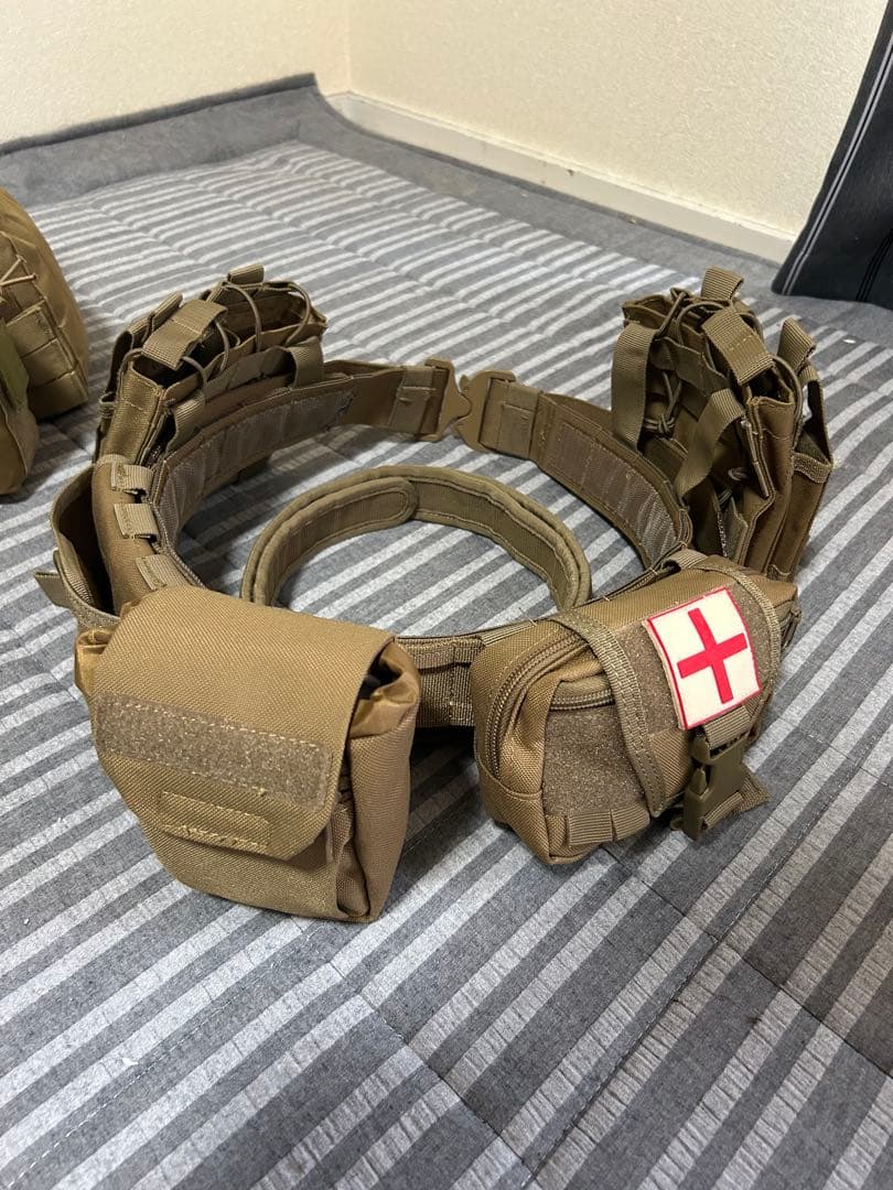 タンカラー プレートキャリア セット