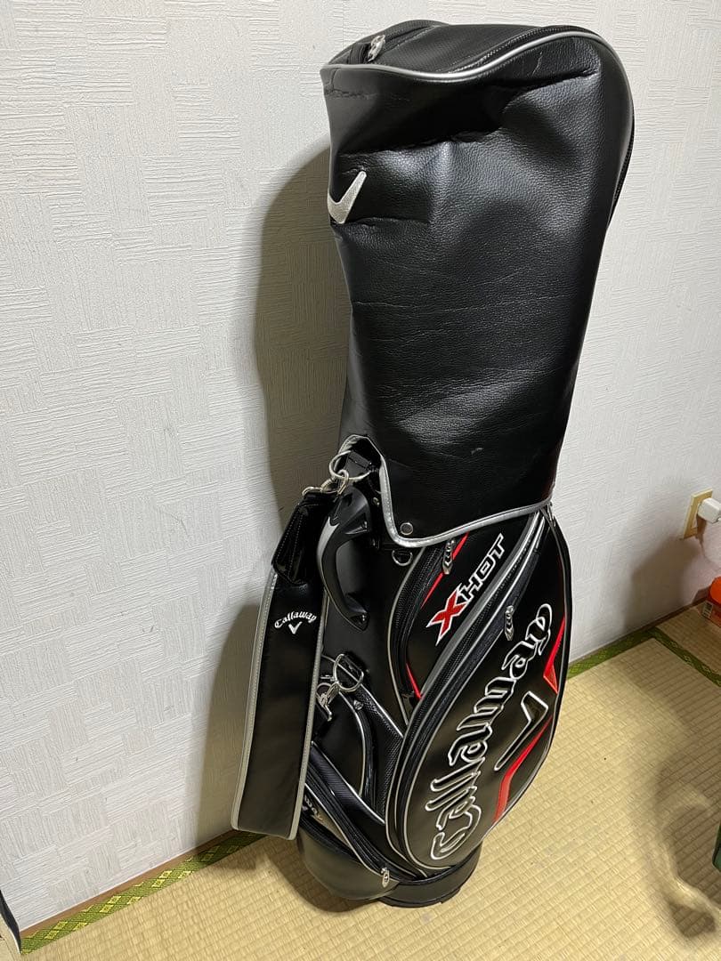 美品！キャロウェイ　Callaway　X HOT キャディーバッグ　フード付属