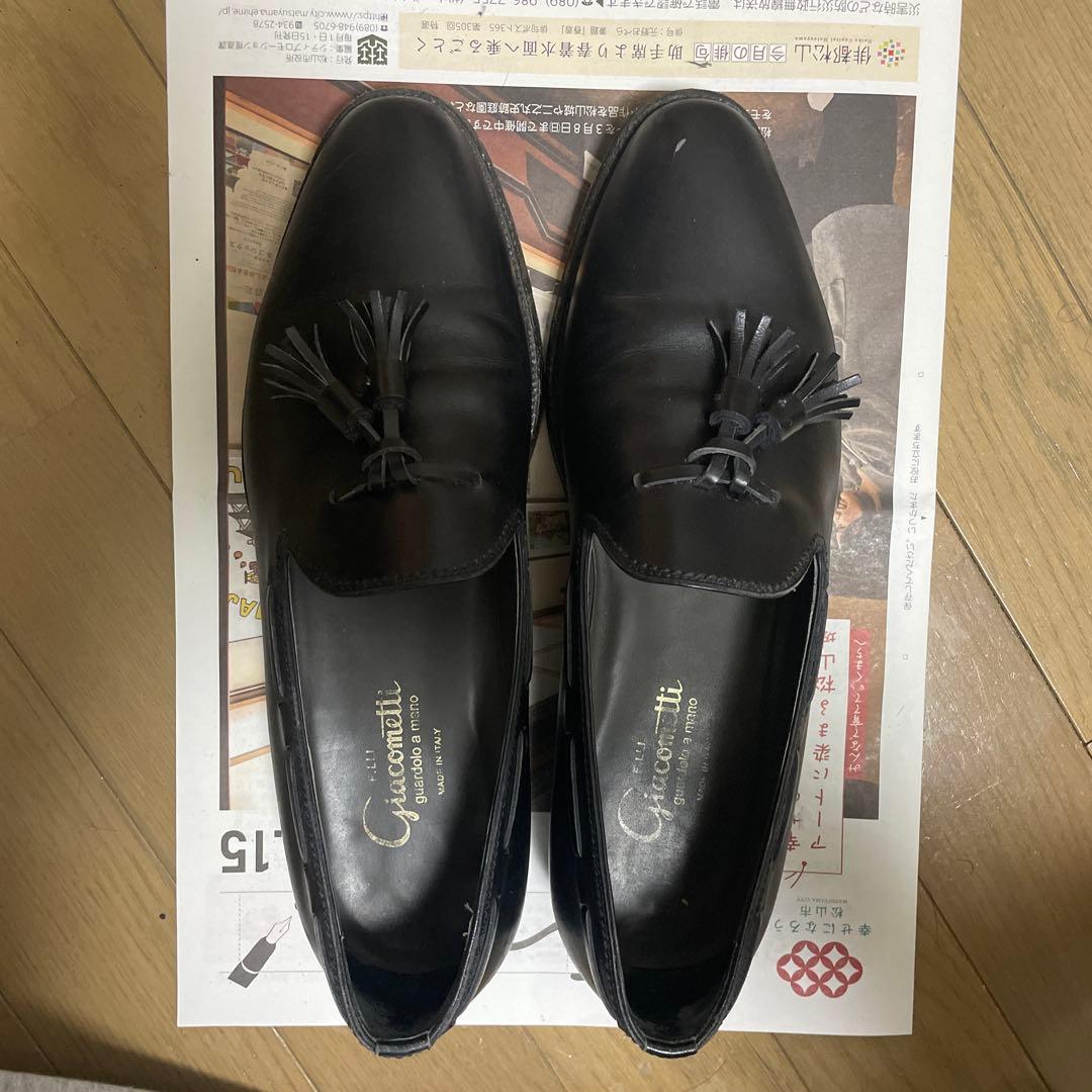 F.LLI Giacometti タッセルローファー　41 1/2 MJ様