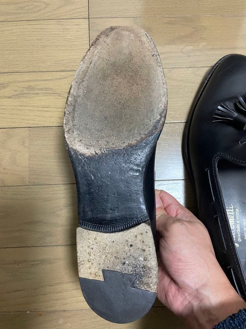 F.LLI Giacometti タッセルローファー　41 1/2 MJ様