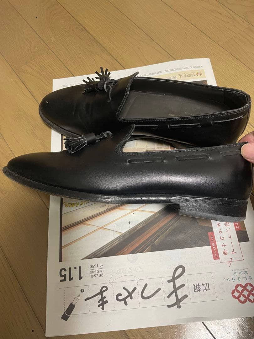 F.LLI Giacometti タッセルローファー　41 1/2 MJ様