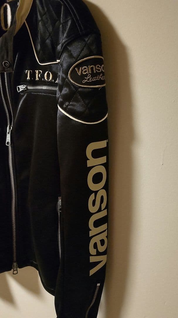 VANSON×CROWS クローズ コラボ ライダースジャケット L 美品