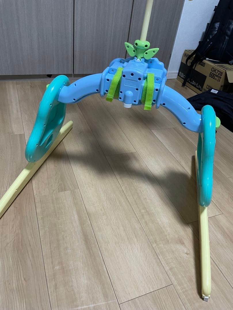 ◆美品◆くまのプーさん えらべる回転6WAY ジムにへんしんメリー プーメリー