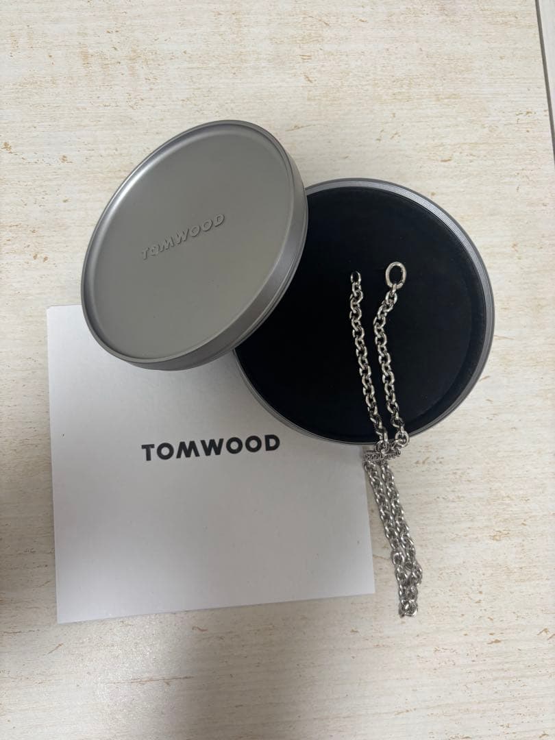 【未使用】TOMWOOD Ada Chain シルバーネックレス