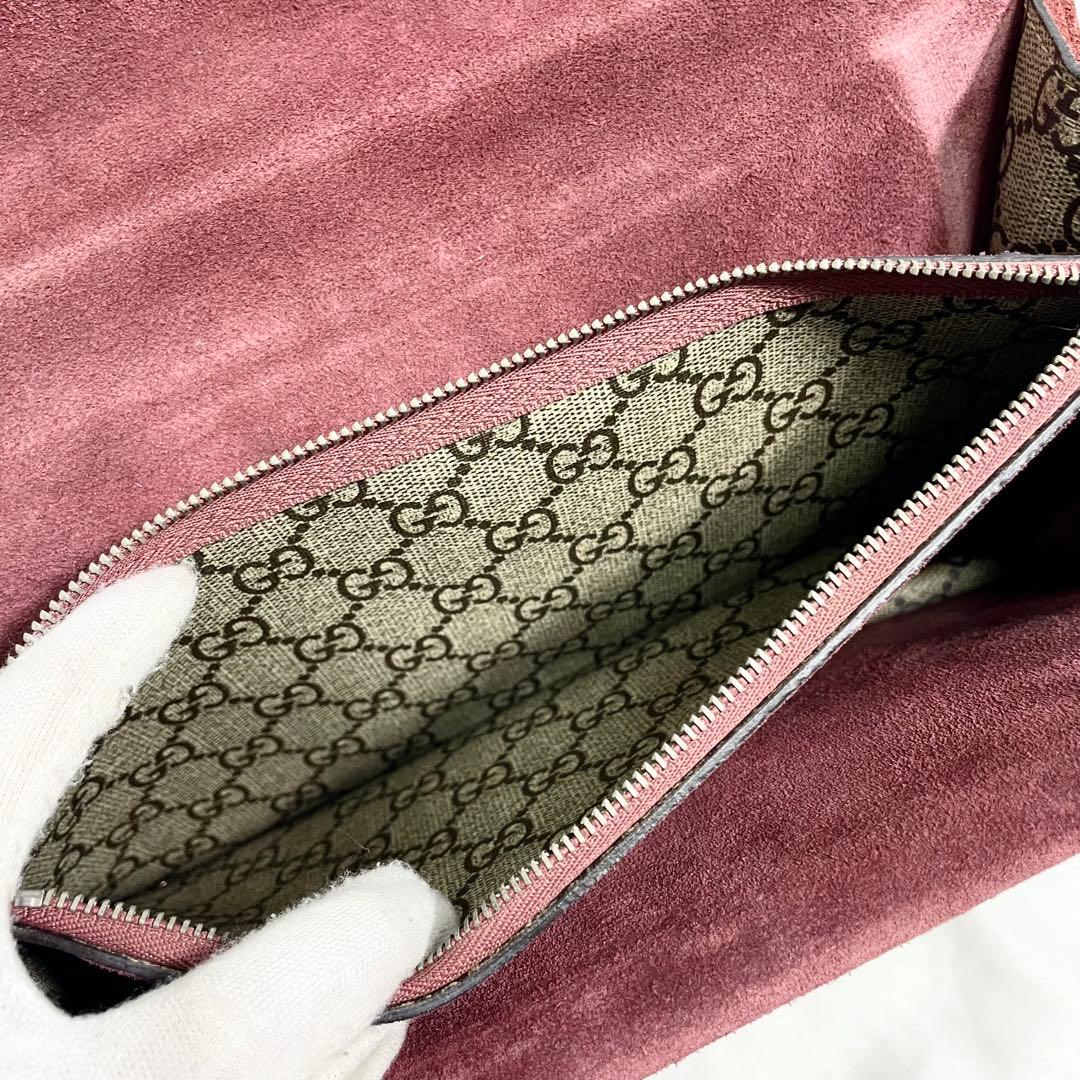 グッチ GG スプリーム ブルームス ディオニュソス ショルダー バッグ 金具