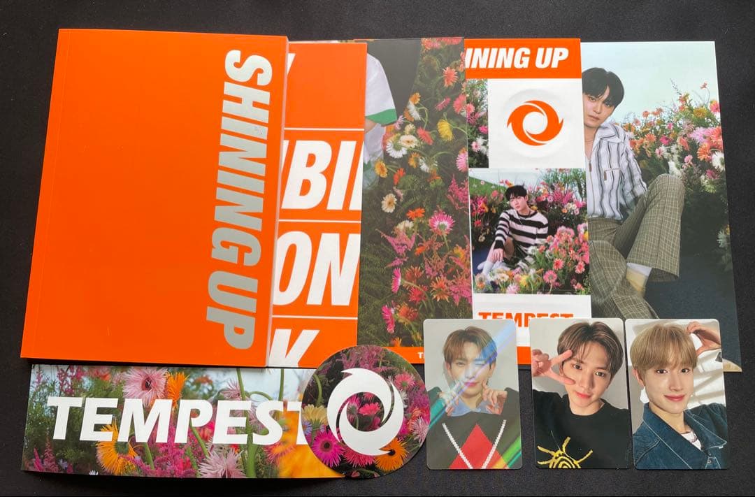 TEMPEST SHINING UP サイン アルバム(抜けなし)