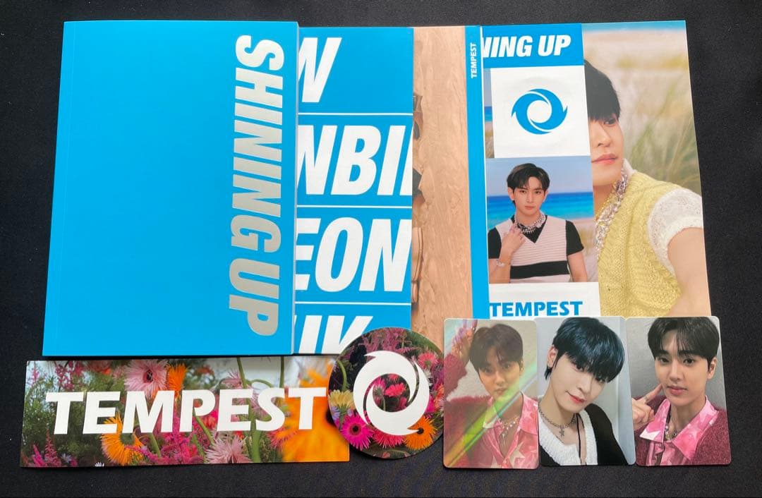 TEMPEST SHINING UP サイン アルバム(抜けなし)