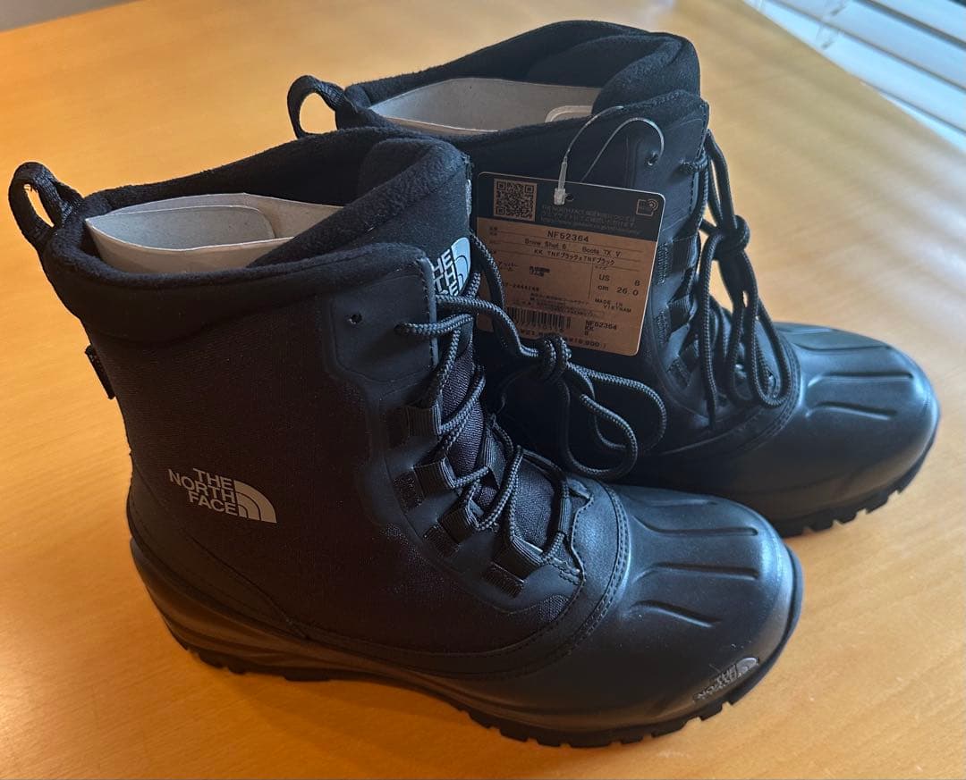 新品THE NORTH FACE ブラック ブーツ26cm