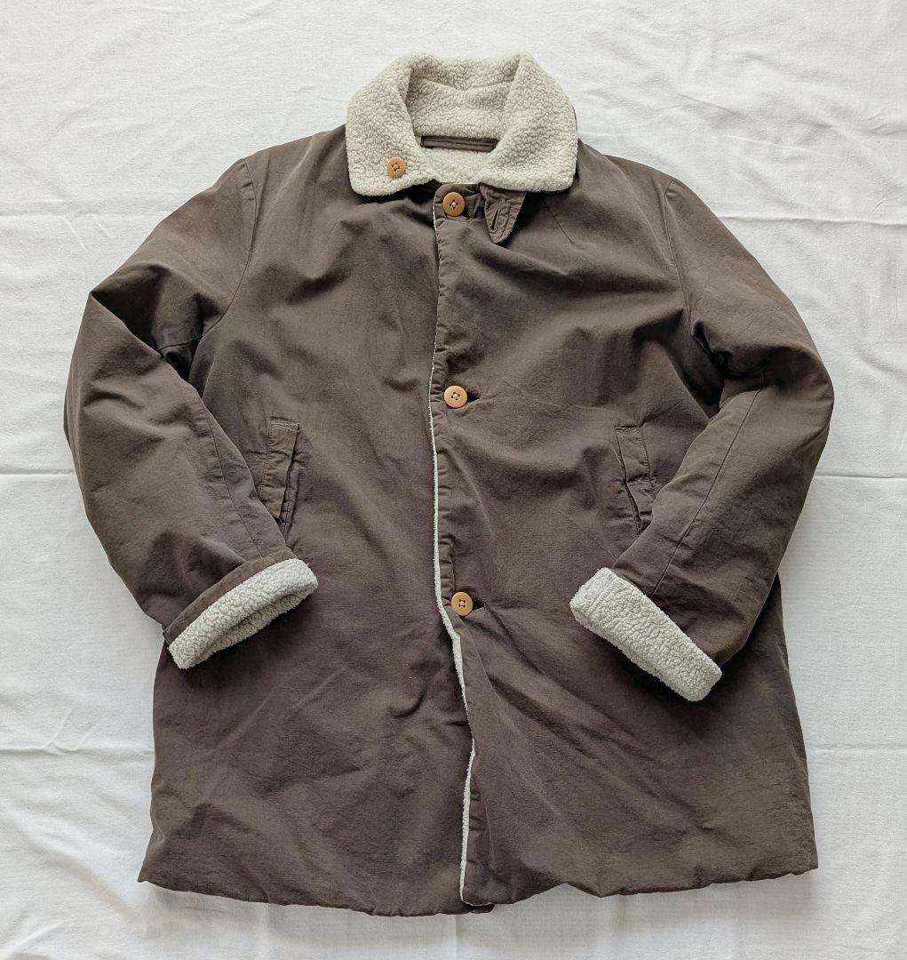 美品45rpm＆ボア付きリバーシブルコート