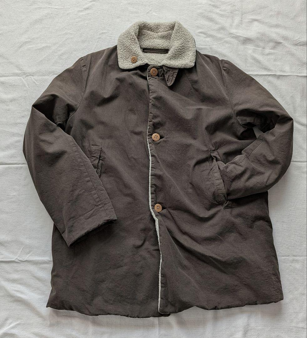 美品45rpm＆ボア付きリバーシブルコート