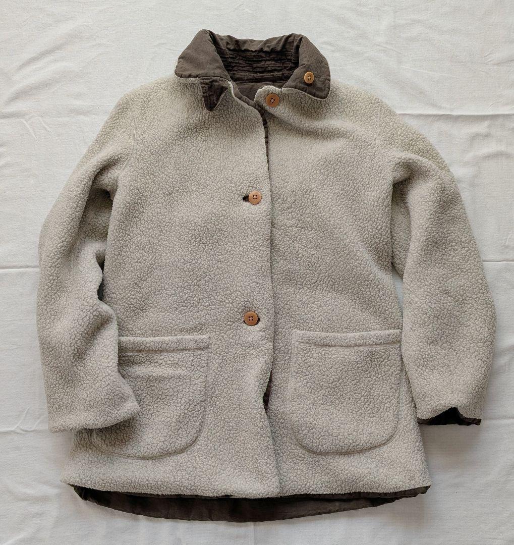 美品45rpm＆ボア付きリバーシブルコート