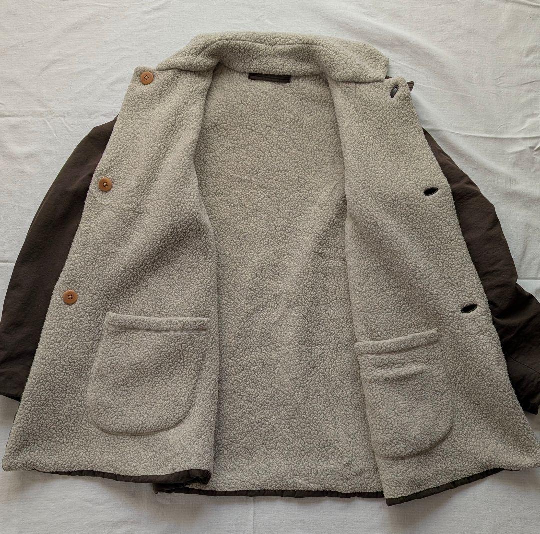 美品45rpm＆ボア付きリバーシブルコート