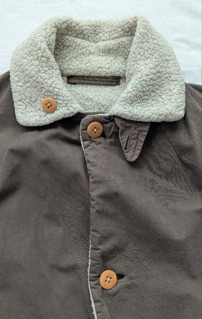 美品45rpm＆ボア付きリバーシブルコート