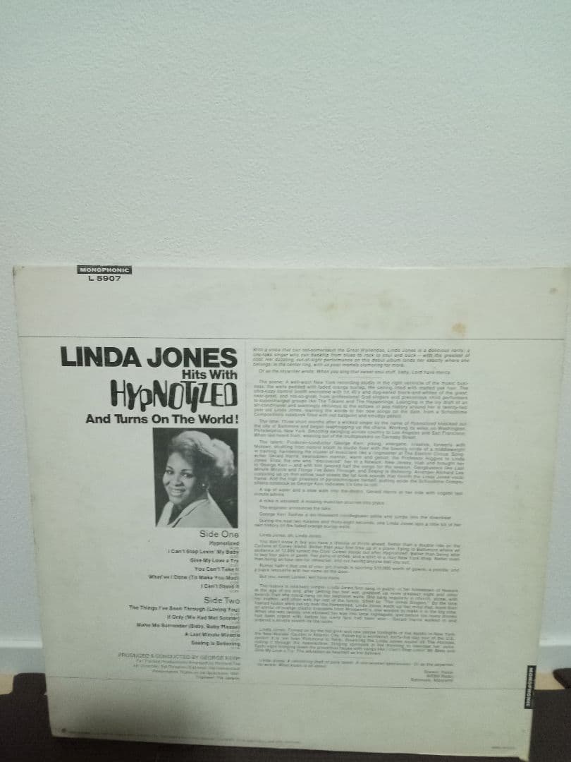 Linda Jones　SOUL レアグルーヴ　サンプリング